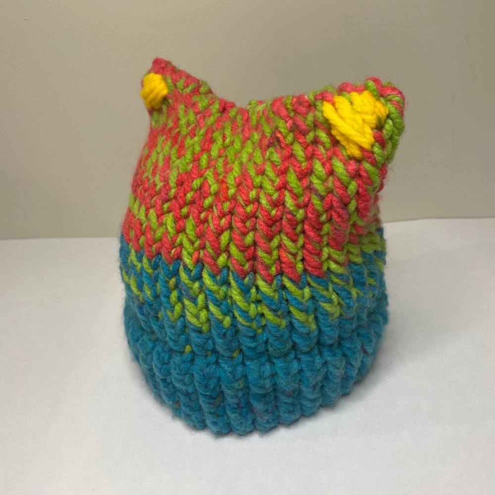New** handmade infant cat toque hat - Picture 5 of 8